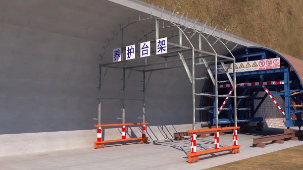高明区隧道施工动画制作公司 - 隧道施工工艺和施工方法 - 隧道施工汇报动画视频 - bim 工程施工动画